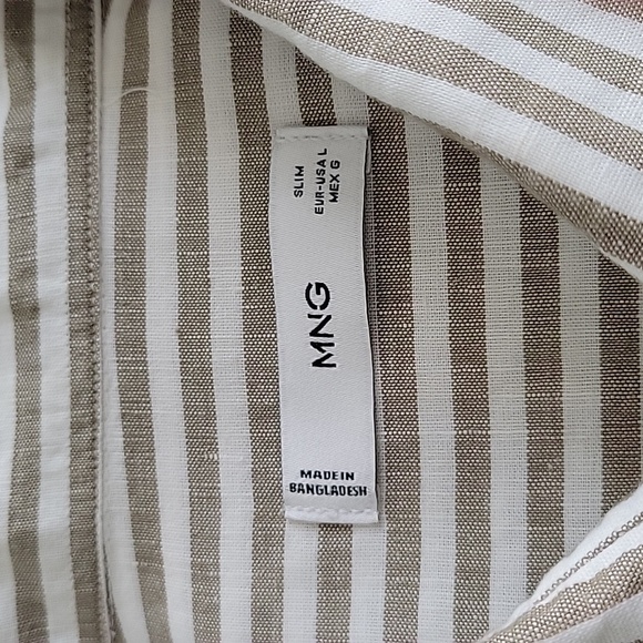 Mango Linen/Cotton Shirt - Picture 5 of 5